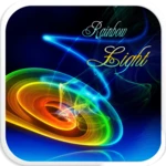 rainbow light android application logo